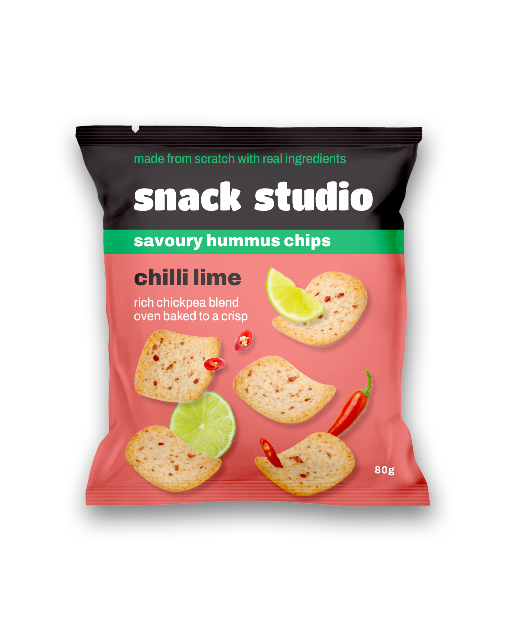 chilli lime hummus chips