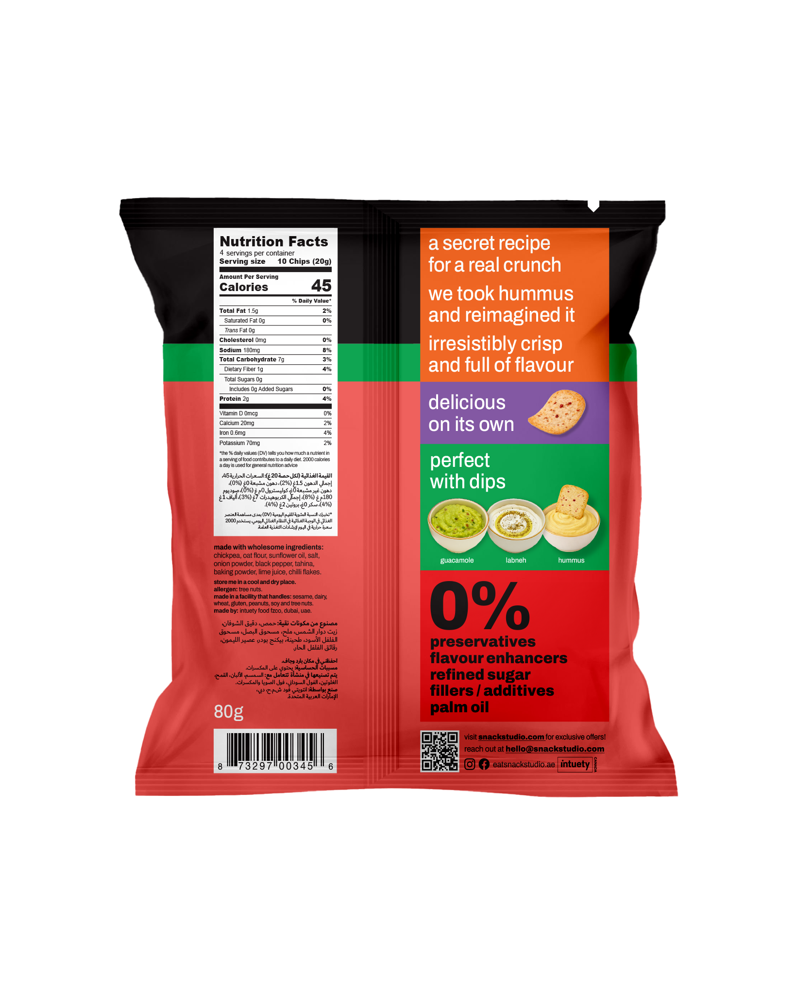 chilli lime hummus chips