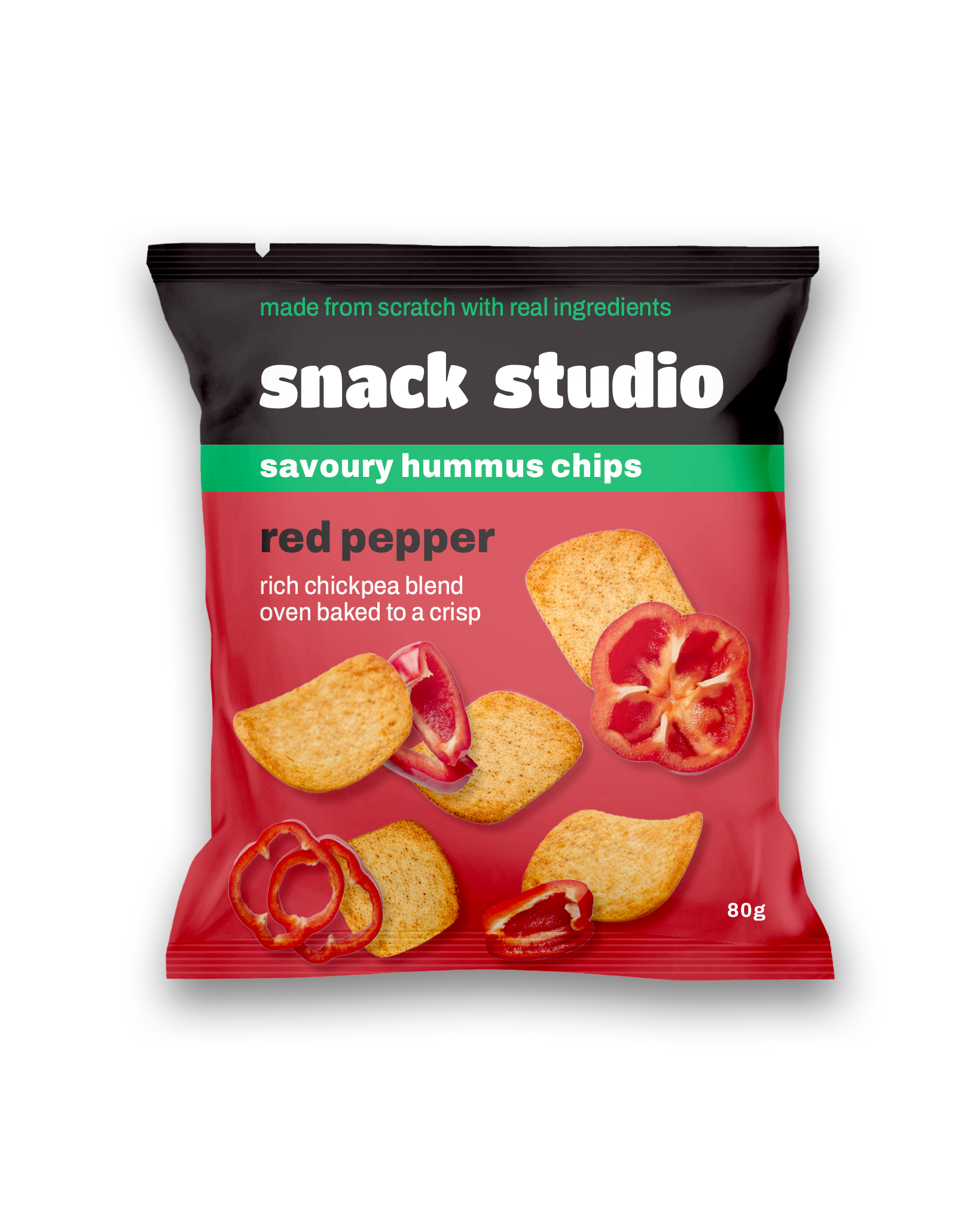 red pepper hummus chips